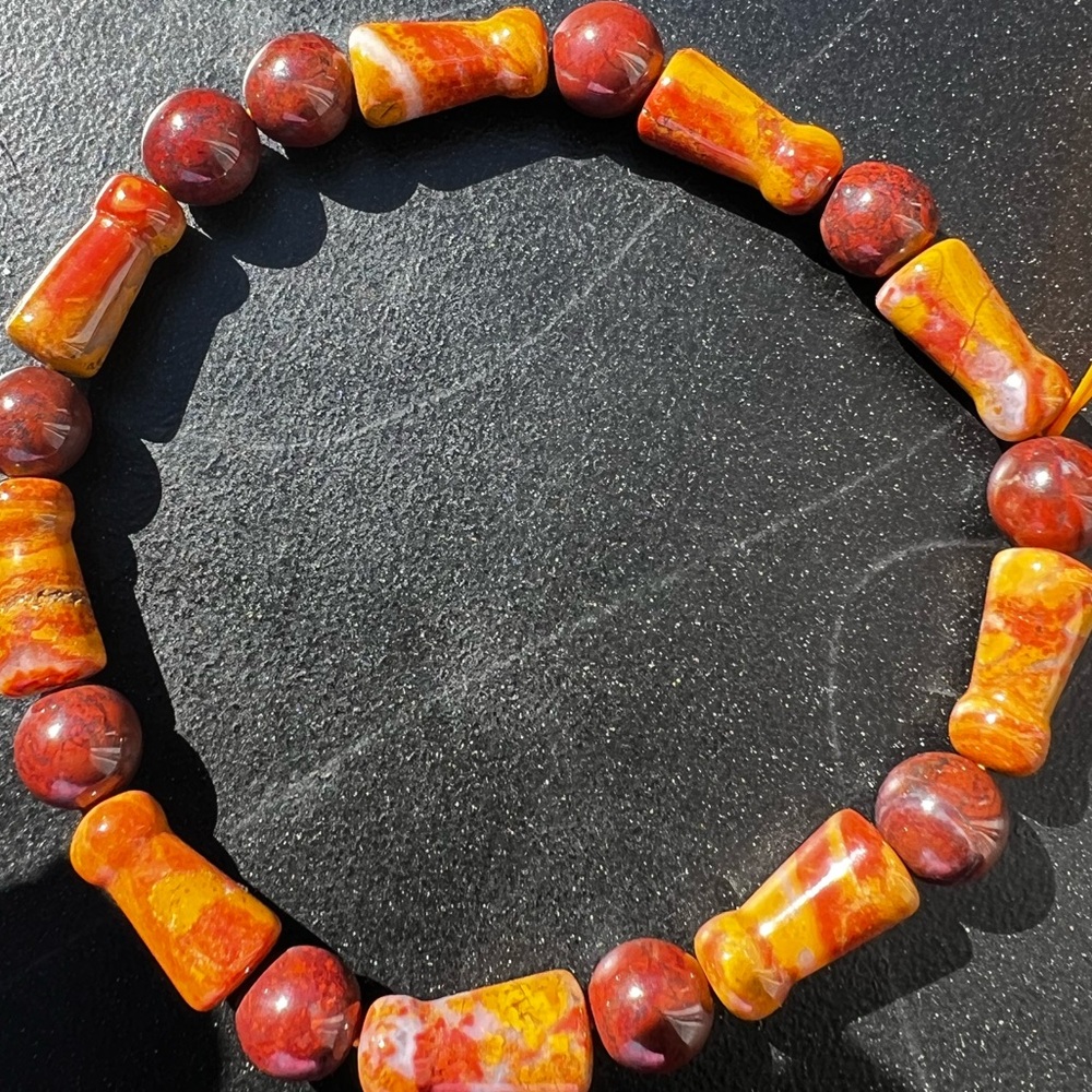 Ocean Jasper bracelet - Picture 3 of 3